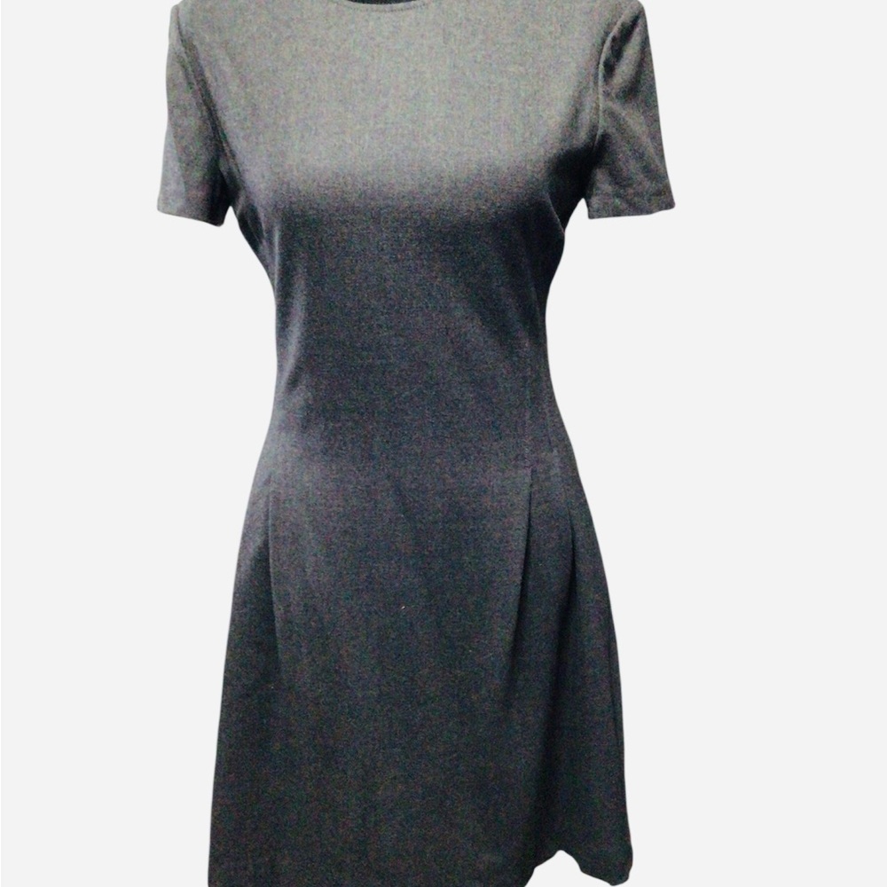 Theory Charcoal Mini Dress